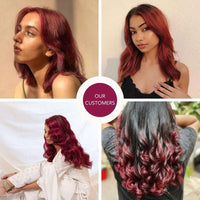 Paradyes Top-up Semi-permanent Ruby Wine DIY Conditioner Based Hair Colour, 120 gm