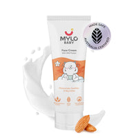 Mylo Baby Cream for Face 100 gm | Dermatologically Tested | Made Safe Certified | Nourishes and Brightens Skin | Soothes Skin Irritation | 24 Hours Moisturization