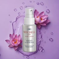 Mitchell USA Lift & Firm Instant Face Tightening and Anti Aging Serum | Targets wrinkles | Helps lift and tighten skin | With Lotus Seed Extract, Hazel Liquid Extract & Vitamin E | For all skin types | 30ml