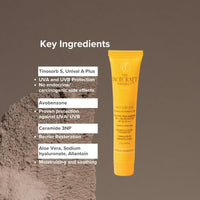 THE FACECRAFT PROJECT Broad Spectrum | SPF 50+ | Lightweight Sunscreen Crme | UVB & UVA Protection |Skin Barrier Support | Non-Sticky | No White Cast | Natural Finish | Daily Sun Care (15gm)