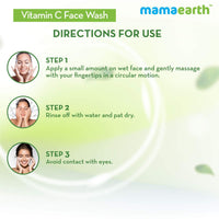 Mamaearth Vitamin C Glowing Skin Combo(Vitamin C - Face Wash 100ml + Toner 200ml)
