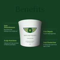 Gypsy Syrup - Matcha and Dates Farnesense | Hair Treatment Mask | 300g