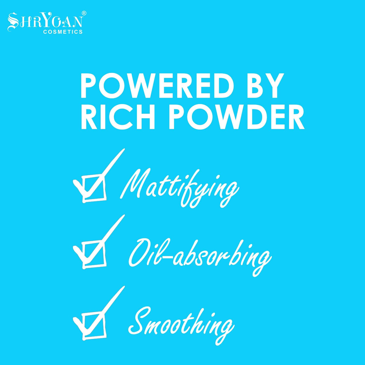 Shryoan Smooth & Silky 2 in 1 SPF20 Face Powder| Light Weight, Soft & Velvety Texture Formula, Suitable for All Skin Types (24g) (Shade 03)