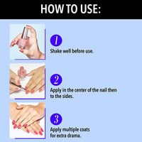 Blue Heaven Hypergel Finish Nailpaint - Mauve Magic, 301, 11Ml