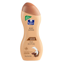 Parachute Advansed Deep Nourish Body Lotion,With Pure Coconut Milk,400 ml & Parachute Advansed Cocoa repair Body Lotion with Pure Coconut Milk & Cocoa butter, 100% Natural Moisturiser, 250ml