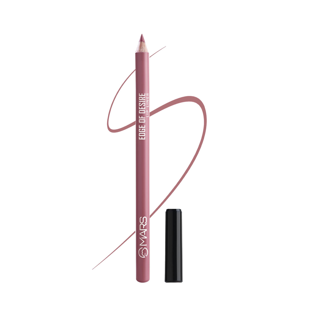 MARS 12 Shades Back to Basics Eyeshadow Palette with Free Applicator (14.4 gm) (Shade-01) Matte Lip Liner | One Swipe Smooth Application | Long Lasting Lip Pencil (1.4gm) (17-BARBIE BOLD)