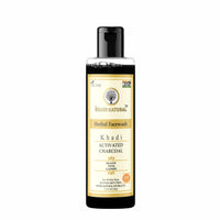 Khadi Natural Activated Charcoal herbal face wash for men women, 210 ml