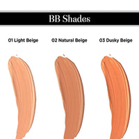 Spawake Moisture Glow BB Cream 02 Natural Beige – Natural looking Coverage, 10-Hour Hydration, SPF27/PA+++, Blue Light Protection, J-Beauty Formula for All Skin Types, Pack Of 2, 60G