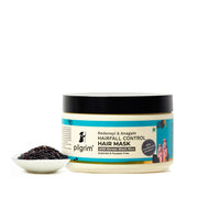Pilgrim Redensyl & Anagain Hairfall Control Hair Mask with Black Korean Rice 200gm | Reduces Hair Loss Boost Hair Growth and Thickness| For Men & Women | Sulphate and Paraben Free |