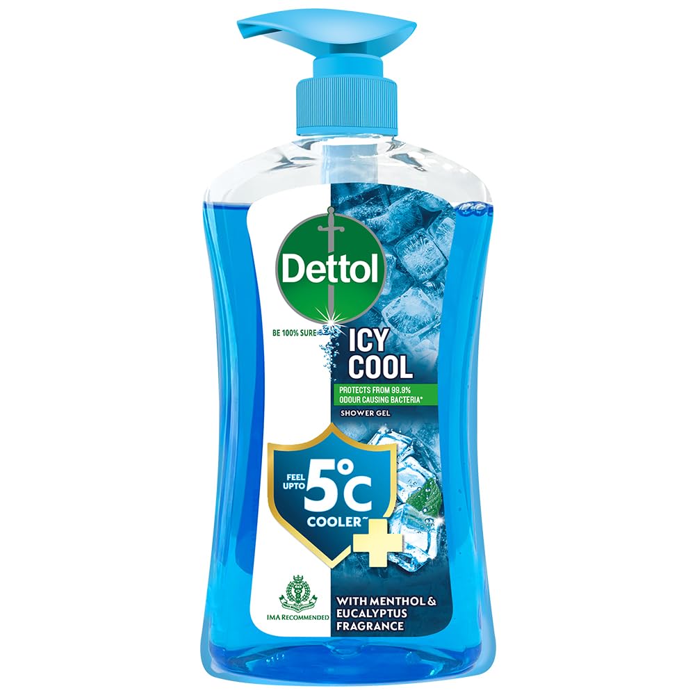 Dettol Cool Body Wash 500ml, Lime Refill, Honey Shower Gel