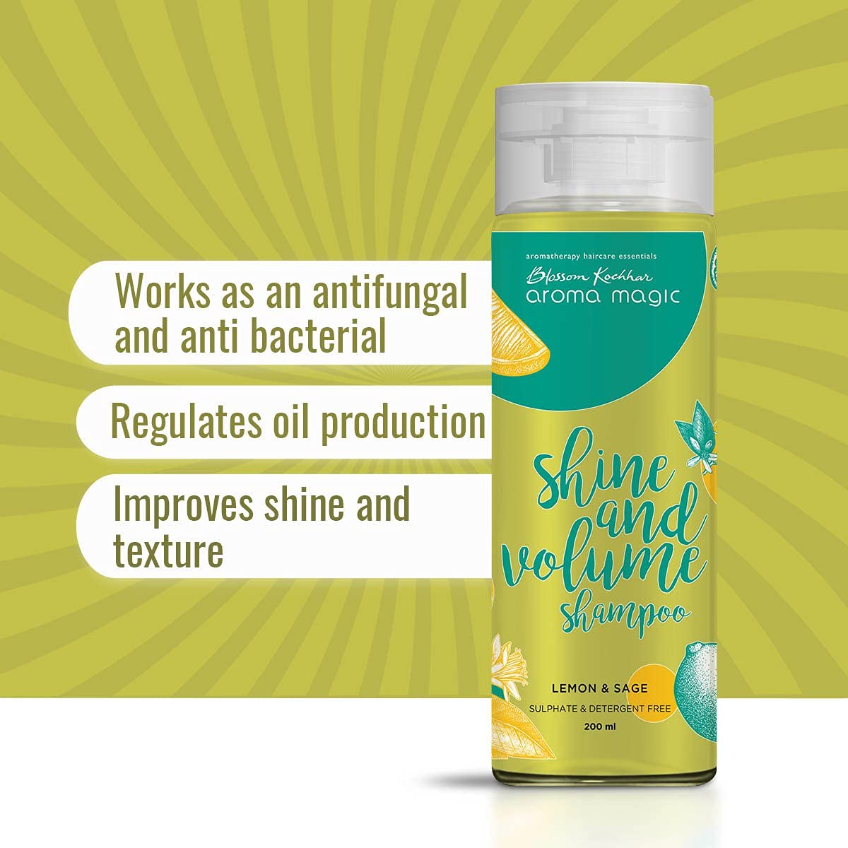 Aroma Magic Shine & Volume Shampoo - 200ml