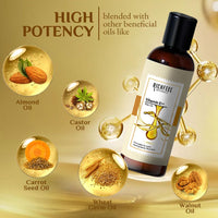 Richfeel Vitamin E++ Oil, 80ml - Pack of 2 | Blend of Almond, Wheatgerm, Walnut & Carrot Oils | Antioxidant | Fight Dullness, Damage & Ageing of Skin | Anti-Stretch Marks and Scars