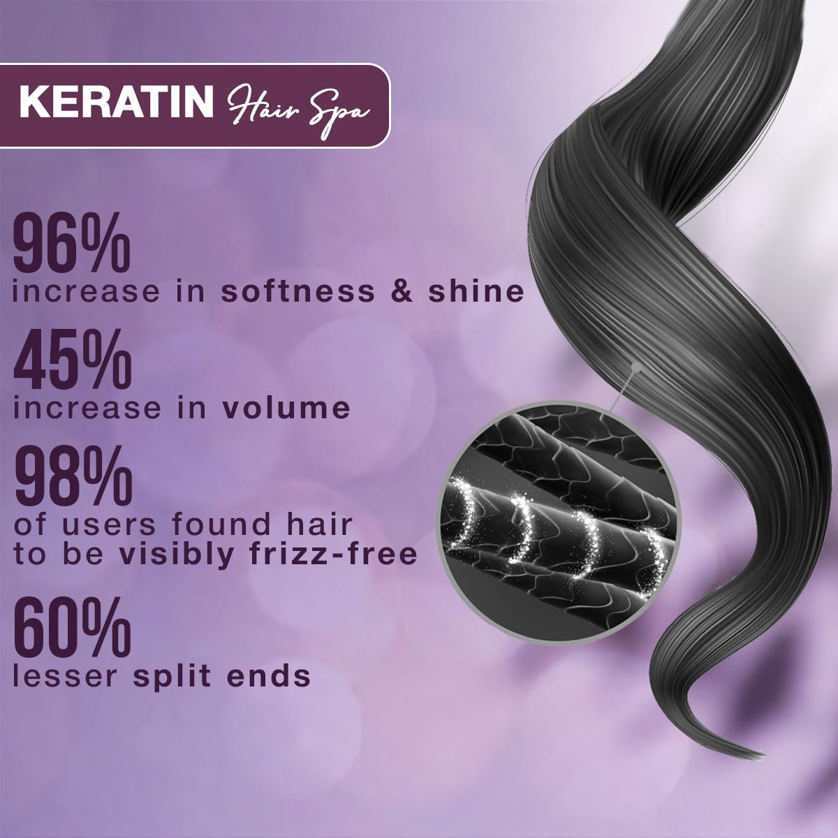 Hilary Rhoda Keratin Hair Spa | Deep Conditioning For Dry, Frizzy & Damaged Hair | Total Hair Repair | Strengthening & Smoothing Hair|At-Home Hair Spa Treatment | For All Hair Types| 1000 millilitre