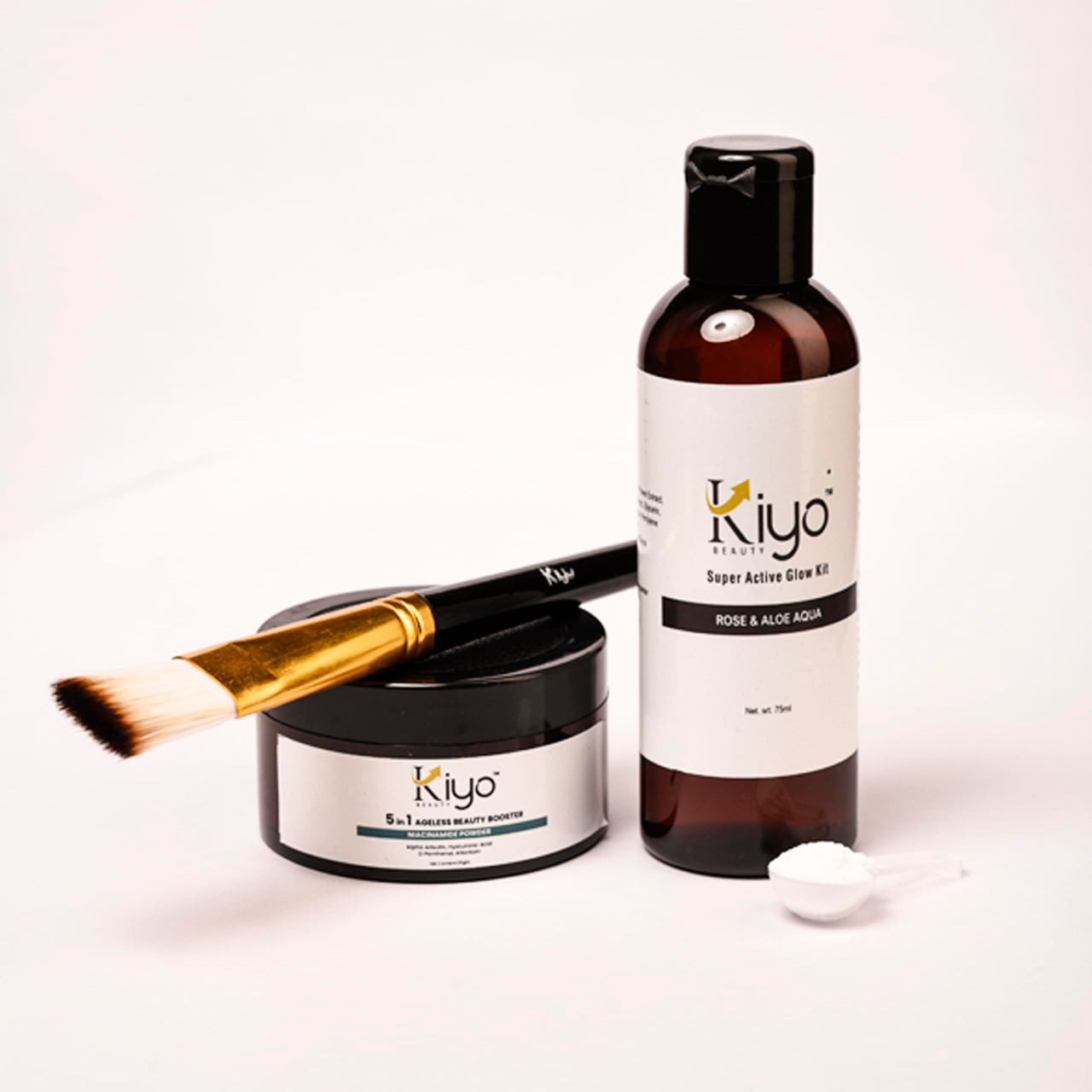 Kiyo Beauty Super Active Glow Kit, Dark Spots, Pigmentation, Brightening, Smooth And Soft Skin, For Men and Women