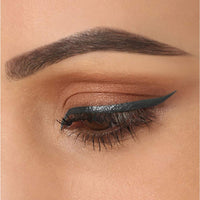 Lakmé Absolute Shine Liquid Eye Liner, Black, Long Lasting Shimmery Liner, 4.5ml & Absolute Blur Perfect Matte Face Primer, Peach, 10g