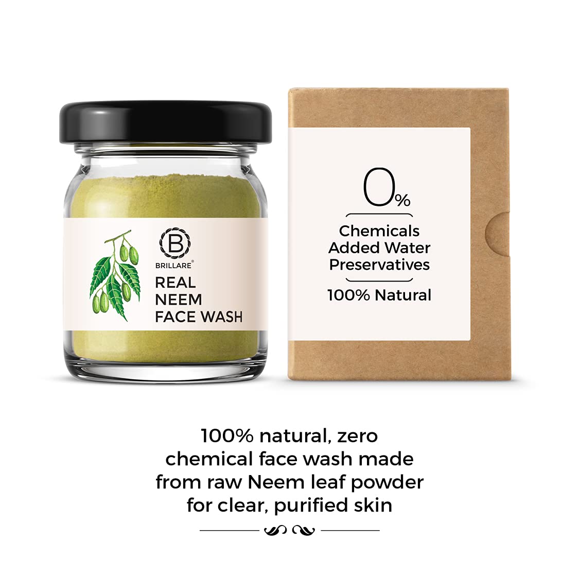 Brillare Argan Hair Oil, Phytolipid & Coconut Hair Oil Shots | Dry & Frizzy Hair | 100% Natural Hair Oil & Brillare Neem Face Wash | for Acne & Pimples | with Bergamot for Clear Skin| 15g Combo