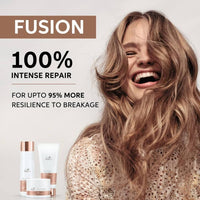 Wella Professionals Fusion Intense Repair Conditioner | For Damaged, Frizzy Hair | 200 ml | With Silk Amino Acids & Micronized Lipids | Vegan, Cruelty-free