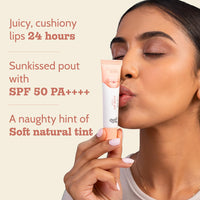 Chemist At Play Vanilla Tinted Lip Balm for Dark, Dry, Chapped and Pigmented Lips| Gives 24 hours moisturization| SPF 50 PA+++| For Women & Men| Has 2% Kojic Acid, Hyaluronic Acid, ceramides & Peptides| 10gms