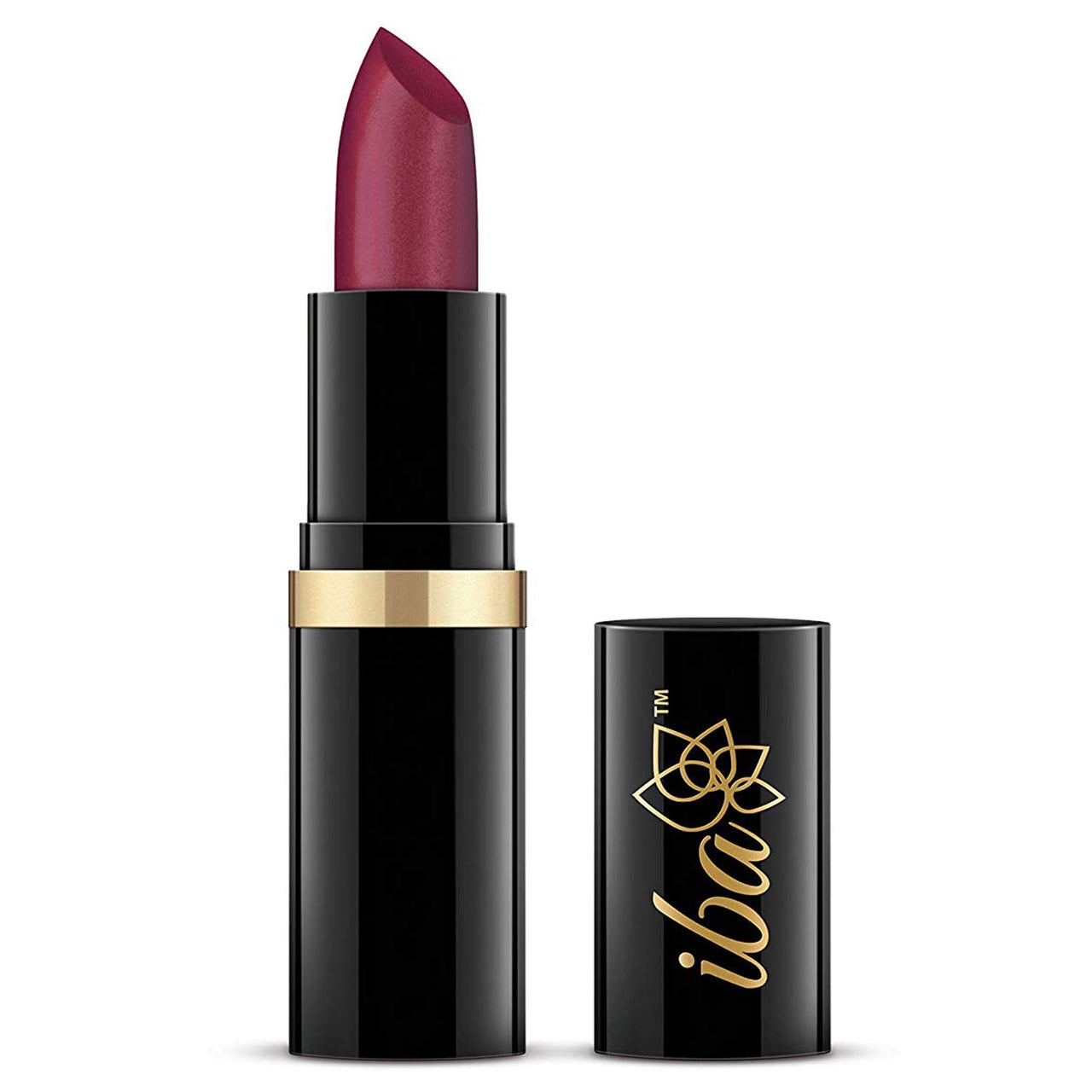 Iba Halal Care Perfect Look Long Wear Mattifying Compact, Fair Pearl, 9 Gm & Iba Halal Care Pure Lips Moisturizing Lipstick Shade, A40 Berry Blast, 4g