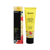 Quench Vitamin C Brightening Primer with Ultra Fine Shimmer Pigment | Gives Brighter, Dewy Complexion | Lightweight & Non-Sticky | Made in Korea (30ml)