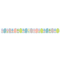 Eureka Easter Gnomes Extra Wide Decorative Classroom and Bulletin Board Trim for Teachers, 3.25