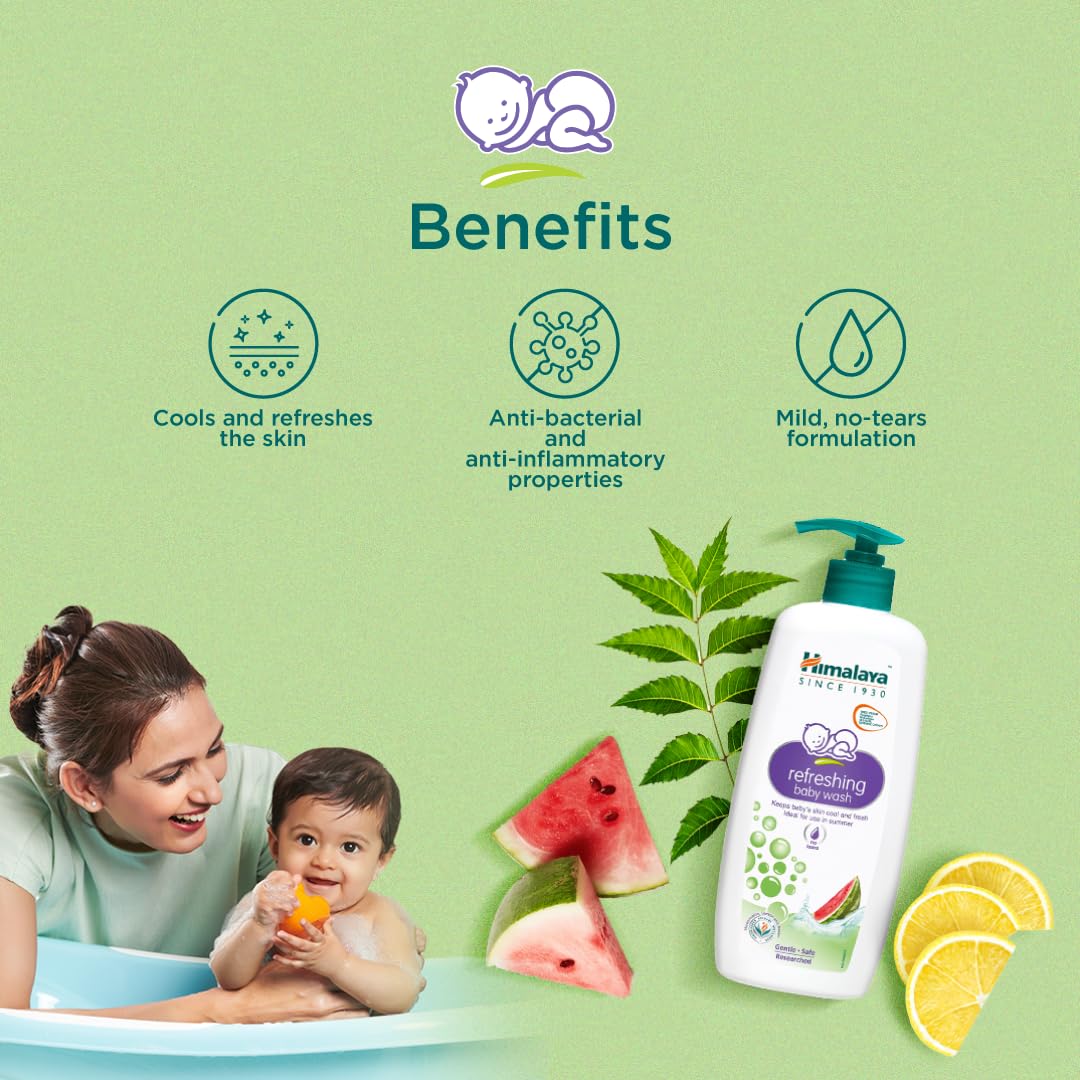 Himalaya Refreshing Baby Wash 200ml