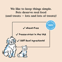 Bocces Bakery Freeze Dried Lamb Liver Treats for Dogs - All-Natural, Freeze-Dried Treats Made with One Ingredient, Made in the USA, 3 oz
