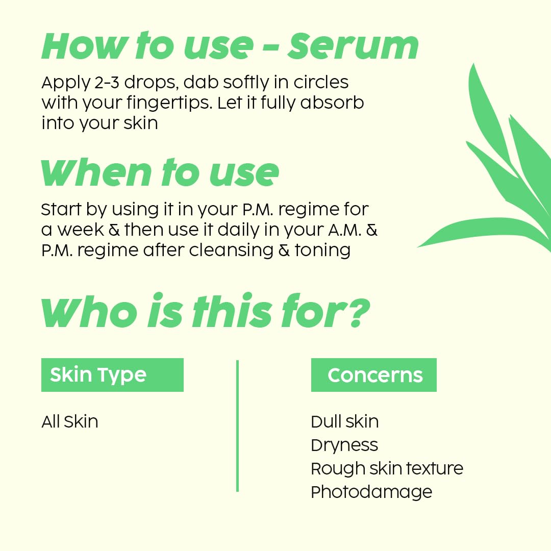 The Plant Fix Plix Vitamin C Guava Combo, Juicy Cleanser 100ml and Face Serum 20 ml For Skin Brightening, With Pro Vitamin B5 For Moisturization & Alpha Lipoic Acid, Pentavitin Skincare Regimen