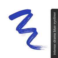 BELLAVITA Intense Drama Waterproof Eyeliner, Blue, Matte Finish, Smudge-Proof, Fast-Drying, Felt Tip Applicator, Enriched with Biotin, 3.5 ml