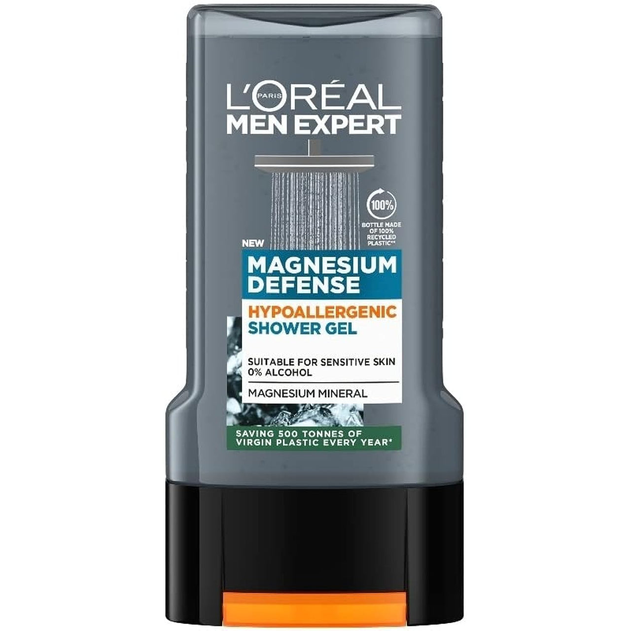 L'Oreal Paris Men Expert Shower Gel For Men 300Ml (Magnesium Defense)