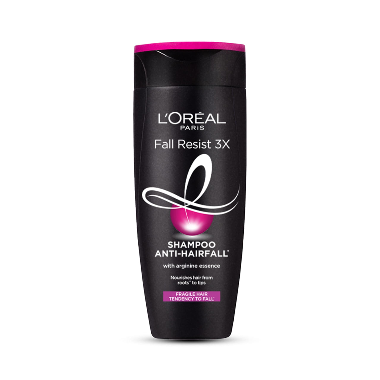 L'Oreal Paris Fall Resist 3X Anti-Hairfall Shampoo, 75ml (With 10% Extra)