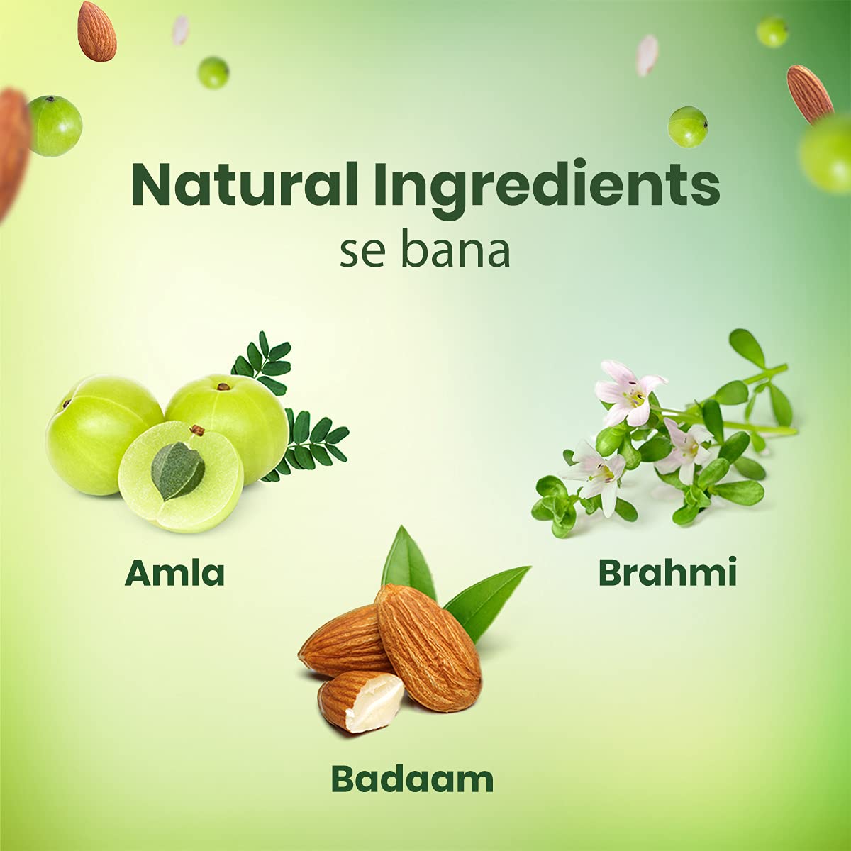 Dabur Brahmi Amla Hair Oil - 500 ml | For Strong, Long and Thick hair | Nourishes Scalp | Controls Hair Fall, Strengthens Hair & Promotes Hair Growth