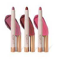 Lamior Cloud Blur Matte Stick | Combo of 3 | Ultra Blurring Mousse Stick | 14 Hrs Stay | Feels Like Balm | Hydrating & Lightweight | Enriched with Hyaluronic Acid, Peptides & Caffeine | Vegan