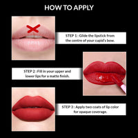 Stars Cosmetics Lip Pop Liquid Lipstick for Glam look Richy Highly Pigmented Waterproof Smudgeproof Light Weight & Long Lasting Matte Finish For Girls & Womens (No.11 Wine) 2.6ml