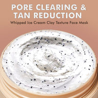 mCaffeine Pore Cleanse Coffee Cookie Detan Face Mask | 9% AHA BHA, 3% Charcoal Beads, Coffee Clay Mask | Reduces Blackheads | 10 mins Charcoal Face Pack | Detan Pack for All Skin Types - 100g