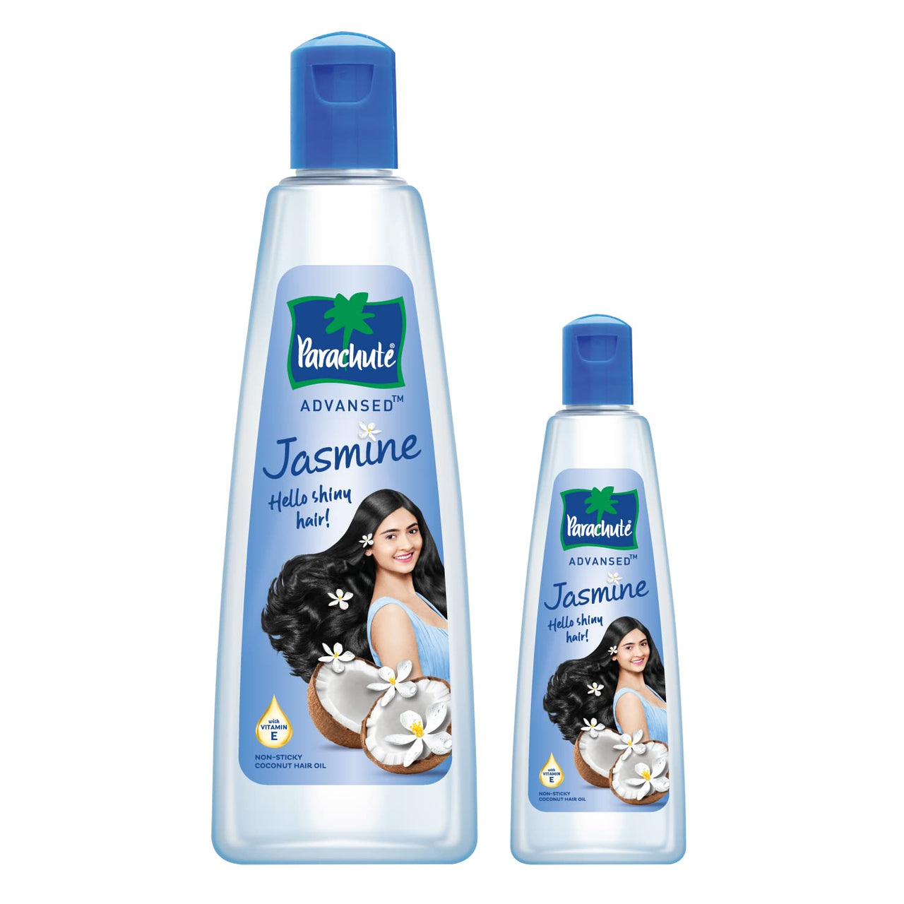 Parachute Advansed Jasmine Coconut Hair Oil, 400 ml with Free 90 ml pack