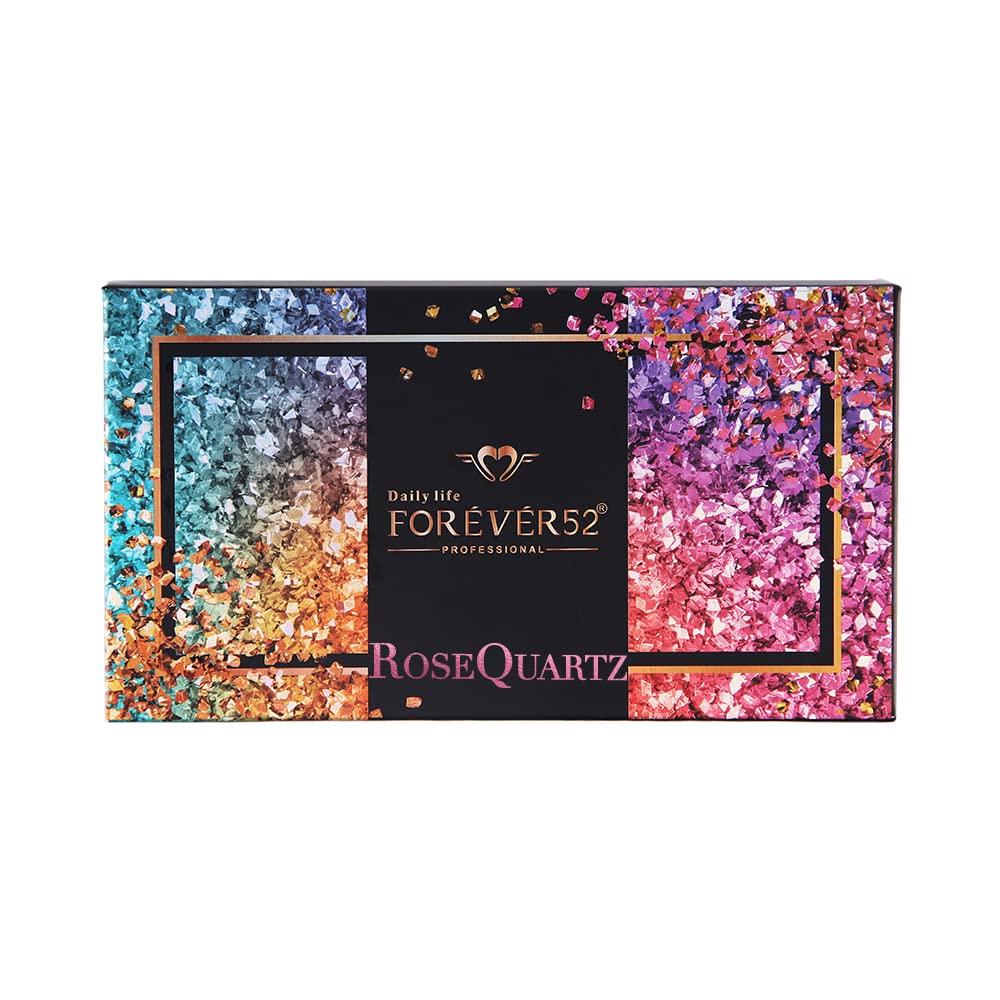 Daily Life Forever52 10 Color Eyeshadow Palette (Gemstones Collection) GMS001, Multicolor Shimmery Finish