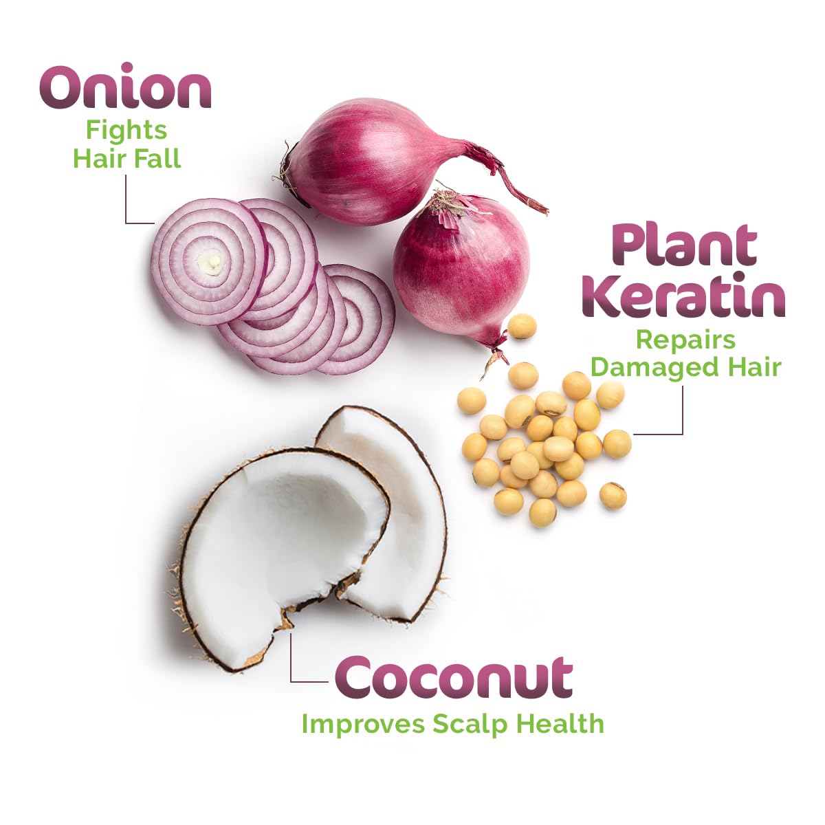 Mamaearth Onion Anti Hairfall Combo (Shampoo and Conditioner)- 250 ml each