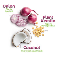 Mamaearth Onion Anti Hairfall Combo (Shampoo and Conditioner)- 250 ml each