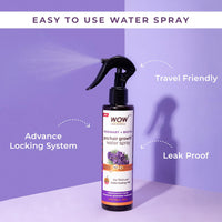 WOW Skin Science Rosemary + Biotin Pro Hair Growth Water Spray | Thicker & Fuller Hair | Rosemary Water For Hair Growth | No Parabens, Sulphates or Silicones | 200 ml