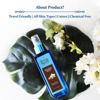 Blue Nectar Niraa Madurai Sandalwood Body Mist for Long Lasting Freshness and Aromatic Body Fragrance