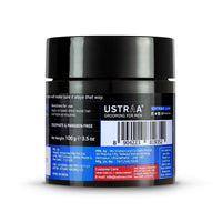 Ustraa Strong Hold Hair Wax - Matte Look 100g | Non-sticky Wax, Easy-to-Wash Strong Hold | For Non-glossy Matte Finish | Without harmful chemicals or fixatives