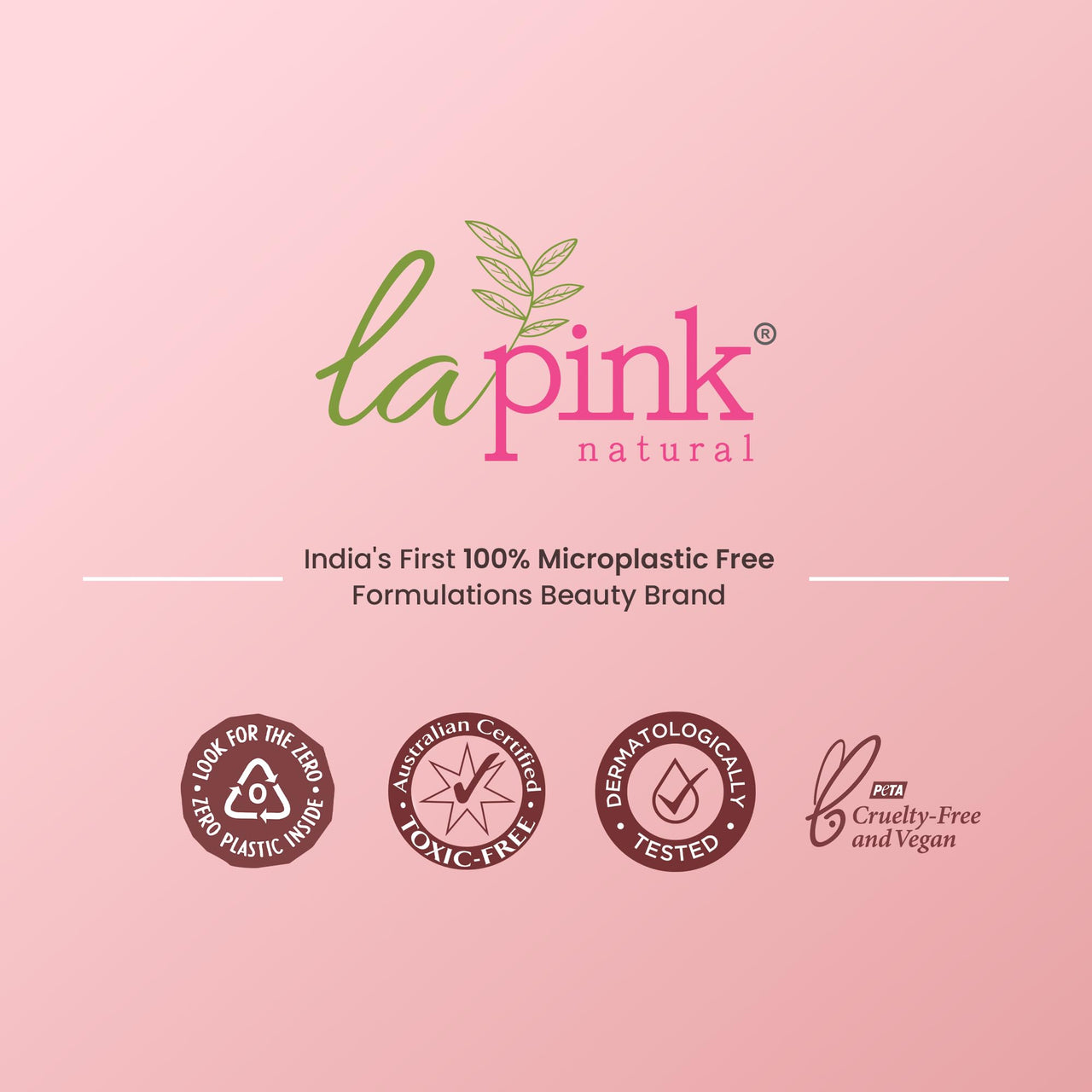 La Pink Strawberry Tinted Lip Balm | With Shea & Kokum Butter | Deep Nourishment & Hydration | Soft & Smooth Lips | 100% Microplastic-Free | 15g