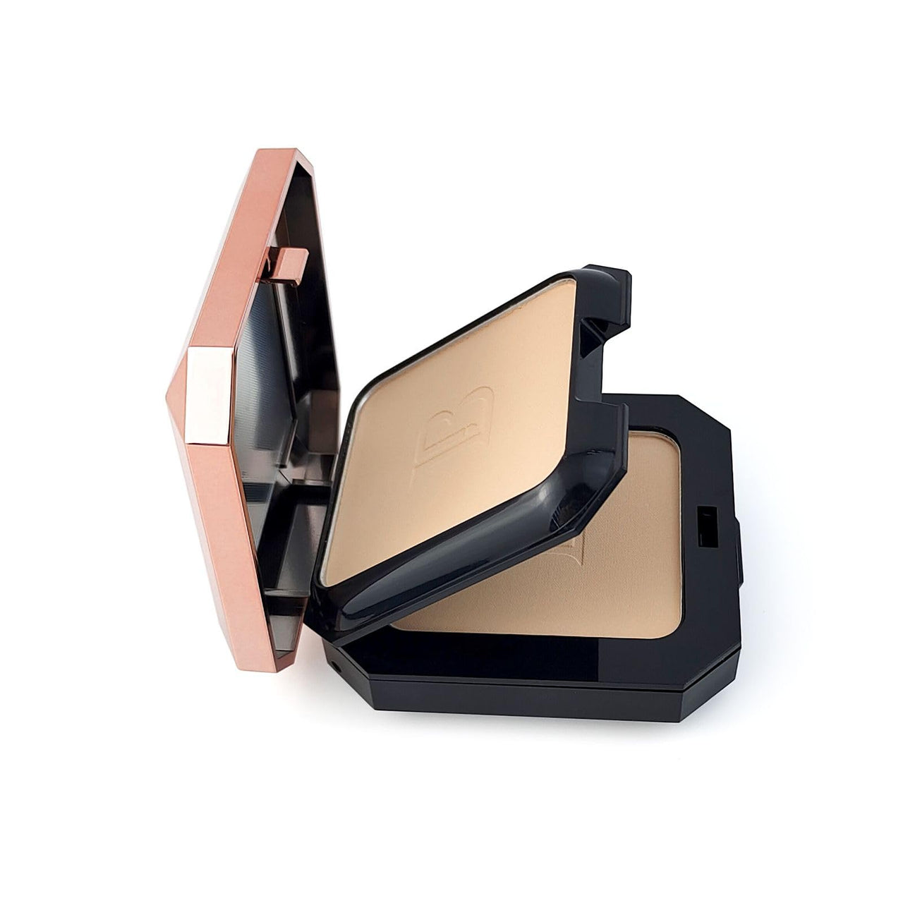 Lakyou Beauty 2in1 High Coverage Compact Powder | Oil Control | SPF-30++ | Waterproof | Matte And Shimmer Shade | Long Lasting | 30g (03(Natural Beige))