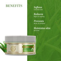 Khadi Natural Aloe Vera Gel, Green|Deeply moisturizing| Unique non sticky formula| Makes skin soft and supple| Suitable for All Skin Types| 200g