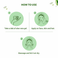 Indus valley Face care combo of Aloe vera gel, Depigmentation Gel and Skin Lightening Brightening Face mask (175ml+50ml+50ml=275ml)