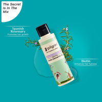 Pilgrim Spanish Rosemary & Biotin HairGrowth Oil to Control Hair Fall & Strengthens Hair 100ml | Rosemary essential oil for hairgrowth | Reduces Hairfall | Strengthens Hair I For Women and Men