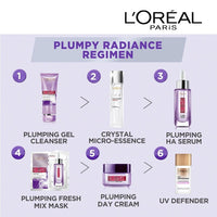 L'Oreal Paris Revitalift Hyaluronic Acid Hydrating Gel Cleanser, 100 ml | Gentle Facewash for women | Cleanses impurities & makeup residue 100ml & L'Oreal Paris Dream Lengths Conditioner, 192.5 ml