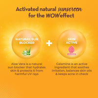 WOW Skin Science Sunscreen Gel For Oily & Acne-Prone Skin | SPF 50 PA++++ | Blocks UV Rays | Balances Oil & Excess Sebum | Lightweight | Quick Absorbing | No white cast | UVA & UVB Protection | 50 ml