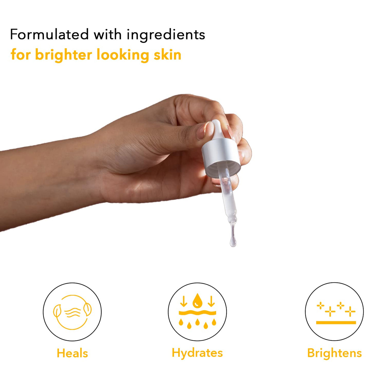 BE SOULFULL 15% Vitamin C Serum with 0.5% Ferulic Acid & 0.5% Vitamin E for Glowing Skin-Skin Brightening Serum-Antioxidant Serum-Reduce Wrinkles & Dark Spots, 15ml / 0.05 Fl Oz